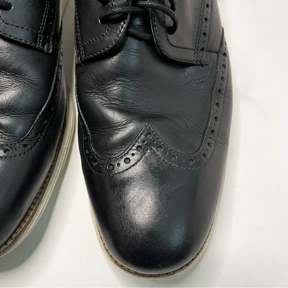 Cole Haan Walk Hero Black Lace Shoes with Rubber Soles Size Men's 12 - Picture 4 of 14